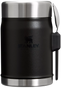 Swatch for Stanley 1913 Legendary Food Jar + Spork 0.4L in Black 2.0 | Front View