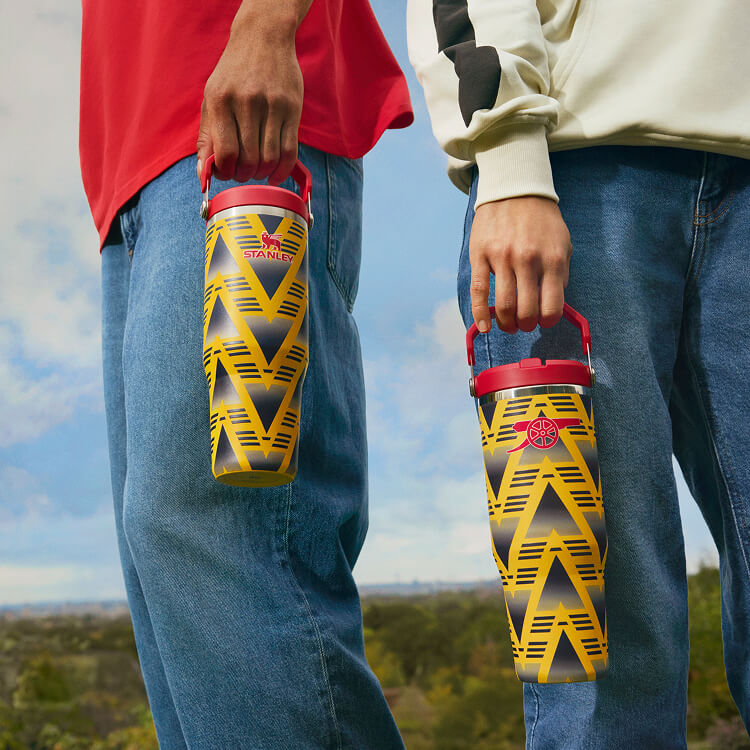 Stanley 1913 Stanley 1913 x Arsenal IceFlow™ Flip Straw 2.0 Tumbler 0.89L in Bruised Banana