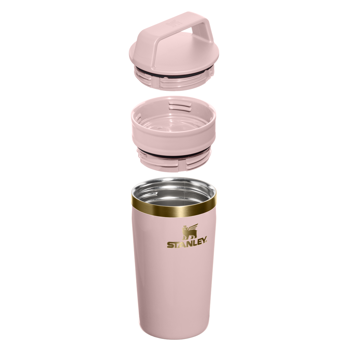 Stanley 1913 Café-To-Go Travel Mug 0.35L en Blossom Gloss | Sección transversal Ver