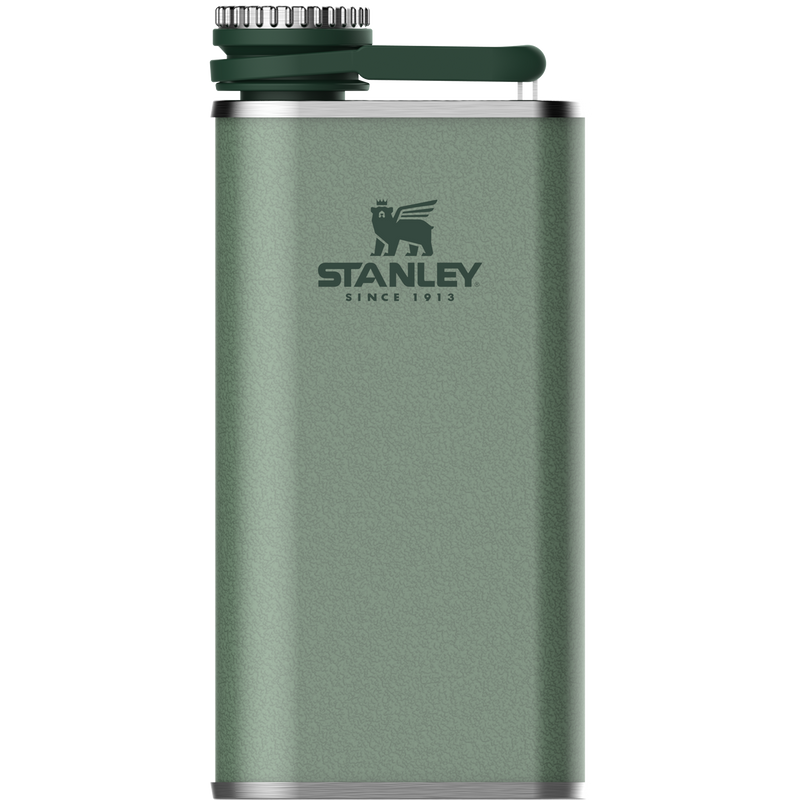 Stanley 1913 Classic Easy Fill Wide Mouth Flask 0.23L w Hammertone Green