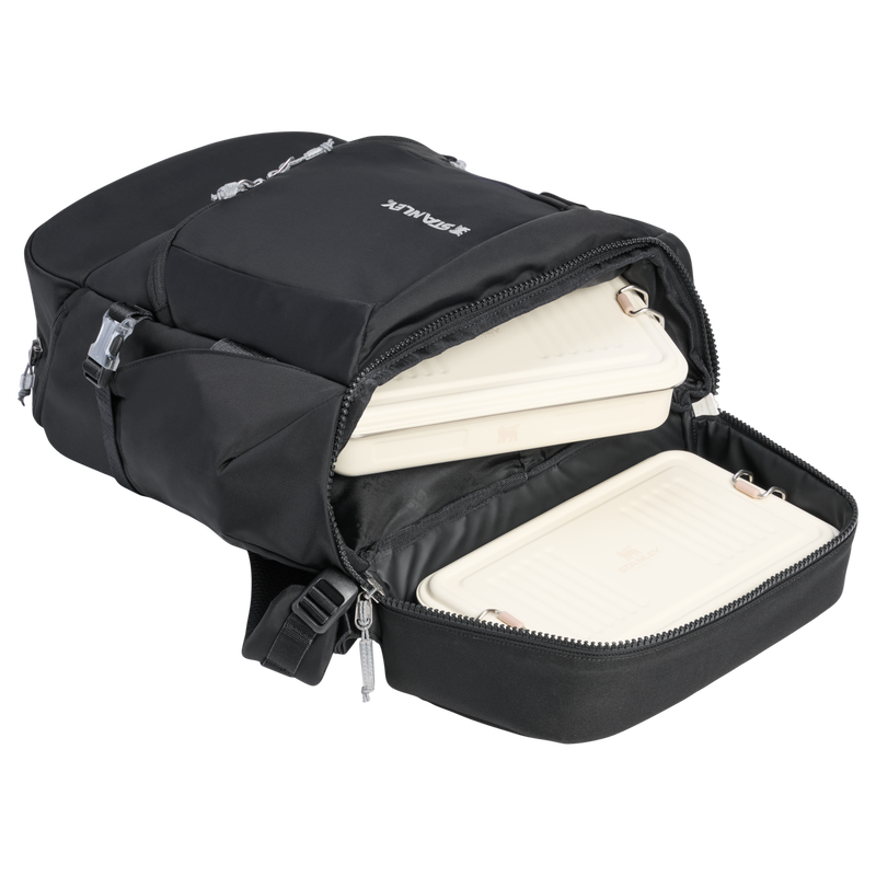 Stanley 1913 Vitalize™ Macro Method Backpack 29.2L en Black | Detrás Detallado Ver