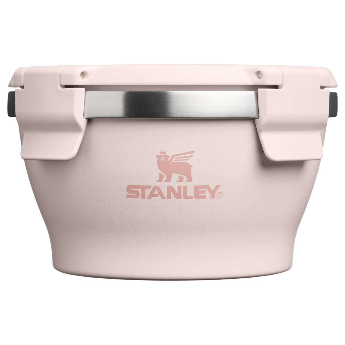 Stanley 1913 Fresh-to-Table Leakproof Bowl 0.47L in Rose Quartz | Front View