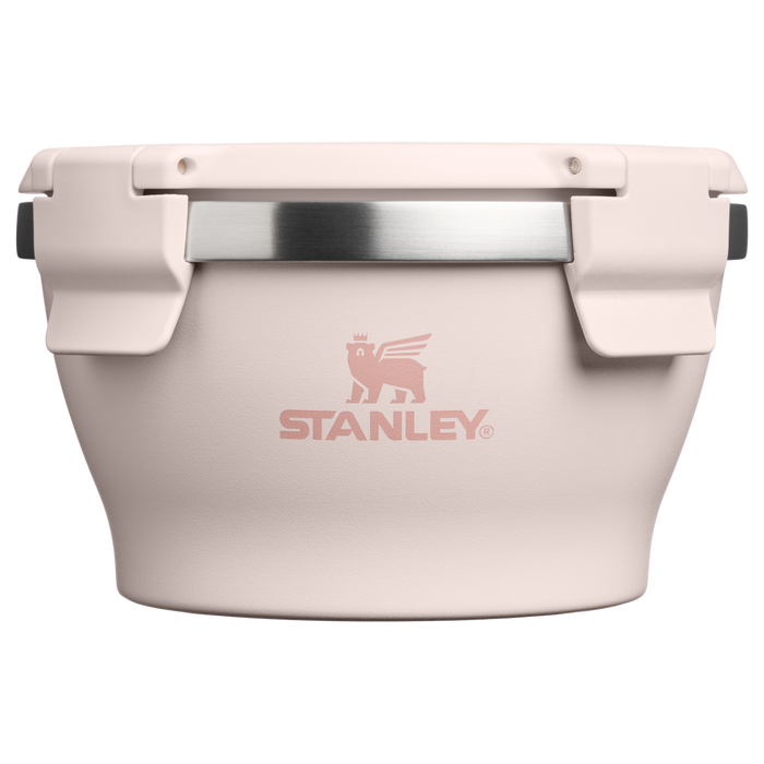 Stanley 1913 Fresh-to-Table Leakproof Bowl 0.47L in Rose Quartz | Front View
