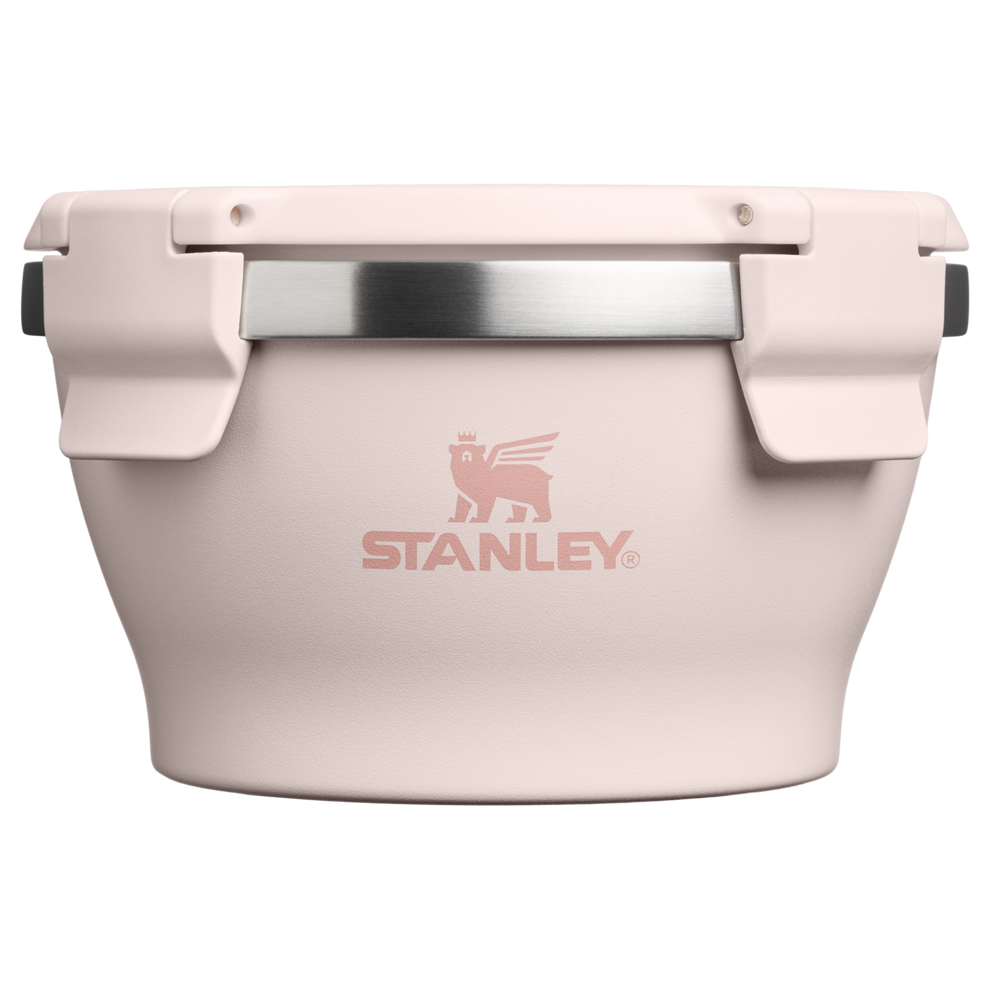 Stanley 1913 Fresh-to-Table Leakproof Bowl 0.47L in Rose Quartz | Front View