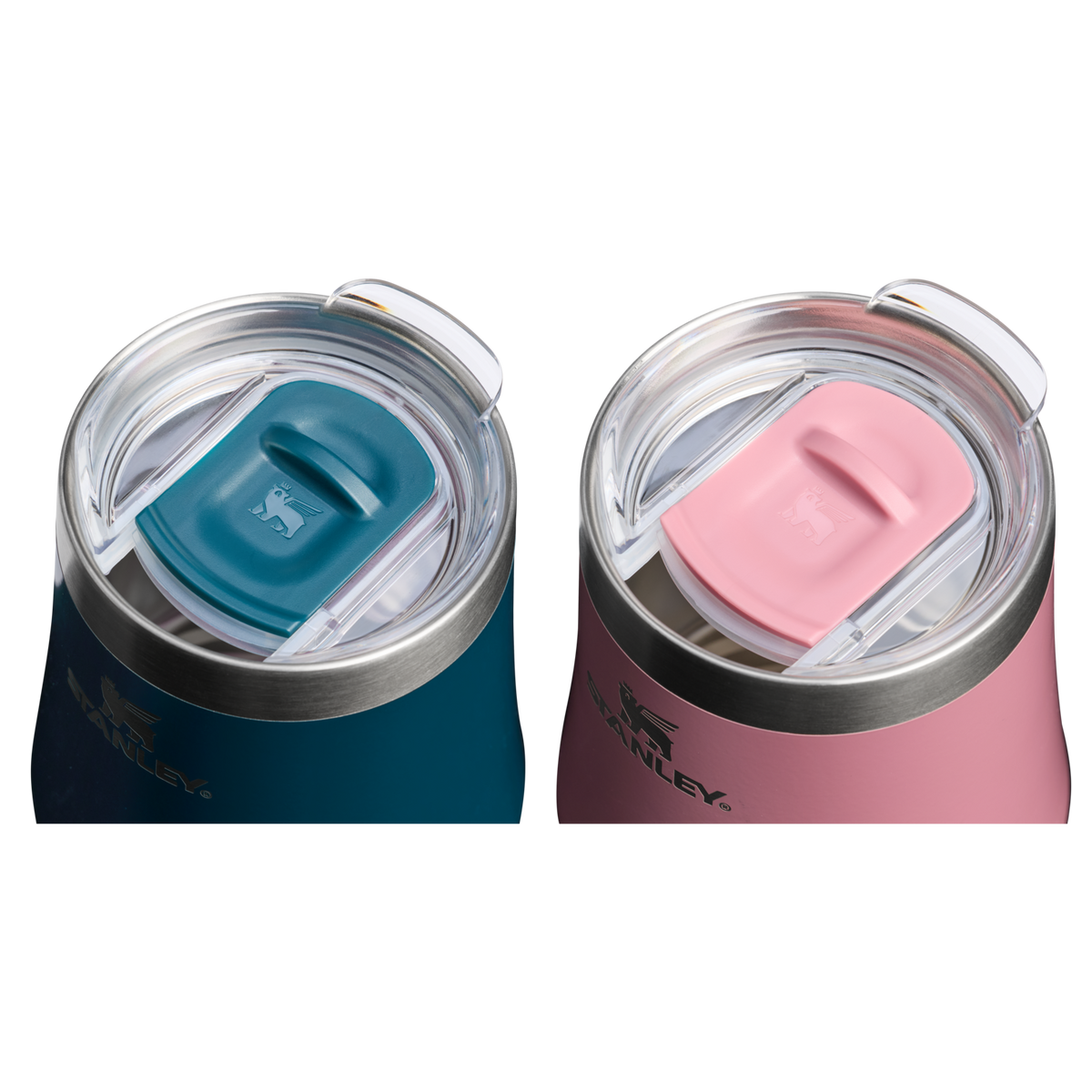 Stanley 1913 Reserve Wine Tumbler Gift Set 0.32L in Ponderosa Gloss/Port Shimmer | Lid Detailed View