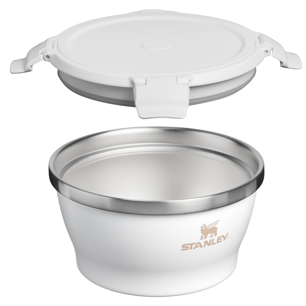 Stanley 1913 Fresh-to-Table Leakproof Bowl 0.94L in Frost | Cross Section View