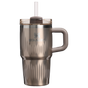 Campione per Stanley 1913 Quencher® H2.0 Fluted Tumbler 0.59L in Pale Gold Shine | Frontale Visualizza