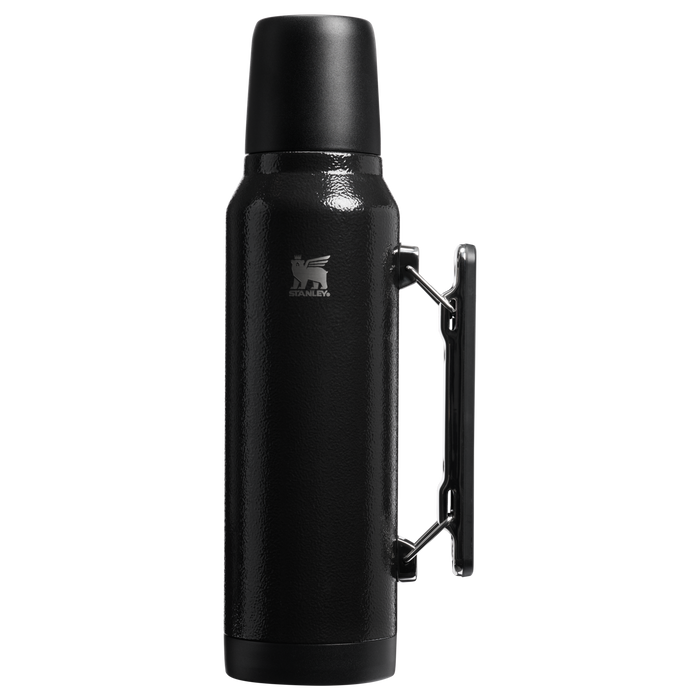Stanley 1913 New Legend Bottle 1.4L in Hammertone Black | Frontale Visualizza