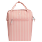 Farbmuster für Stanley 1913 Madeleine Mini Backpack Soft Cooler 13.2L in Peach Rose Picnic Stripe | Vorderseite Zurück Anzeigen
