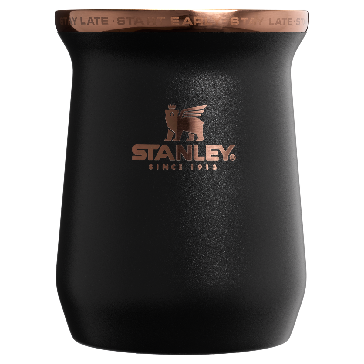 Stanley 1913 Messi x Stanley 1913 Classic Mate Mug 0.23L in Messi GOAT Black | Frontale Visualizza