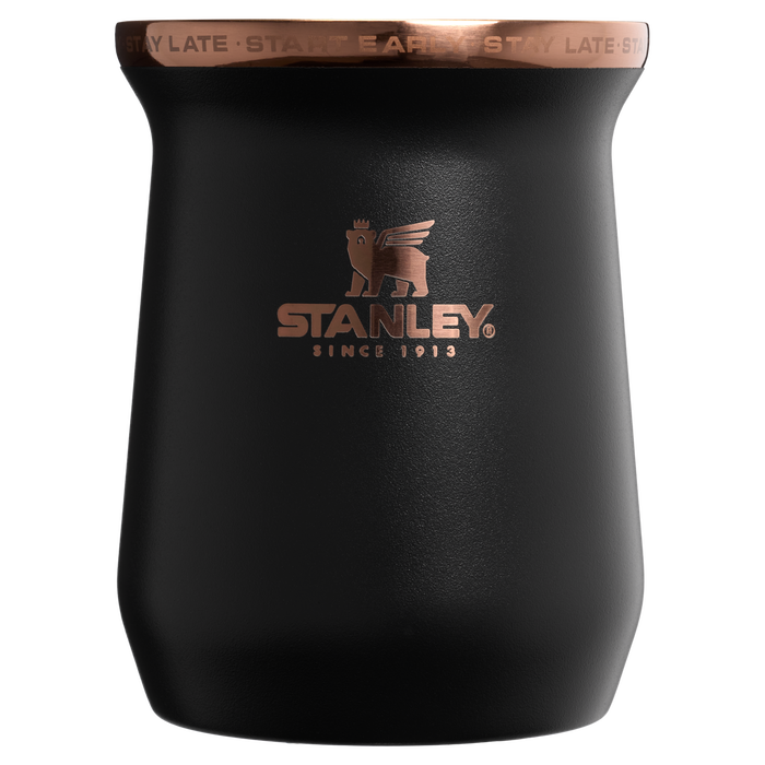 Stanley 1913 Messi x Stanley 1913 Classic Mate Mug 0.23L in Messi GOAT Black | Frontale Visualizza