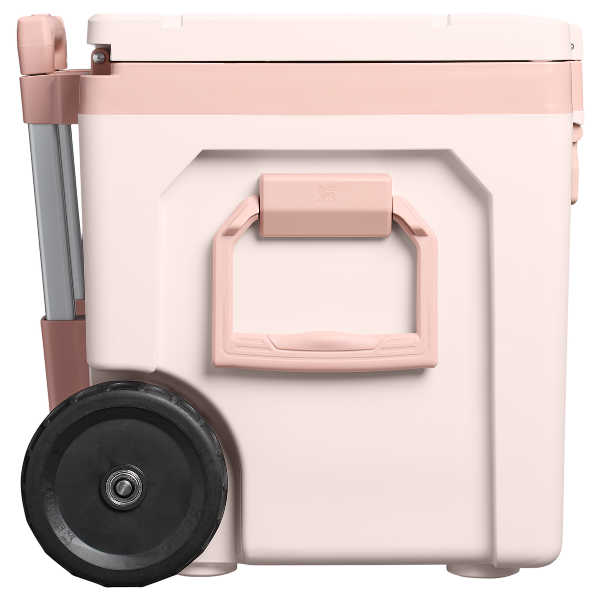 Stanley 1913 Cold-For-Days Wheeled Outdoor Cooler 47.3L en Rose Quartz