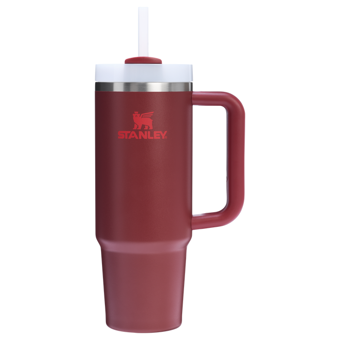 Stanley 1913 Quencher® H2.0 FlowState™ Tumbler 0.89L in Cranberry | Front View