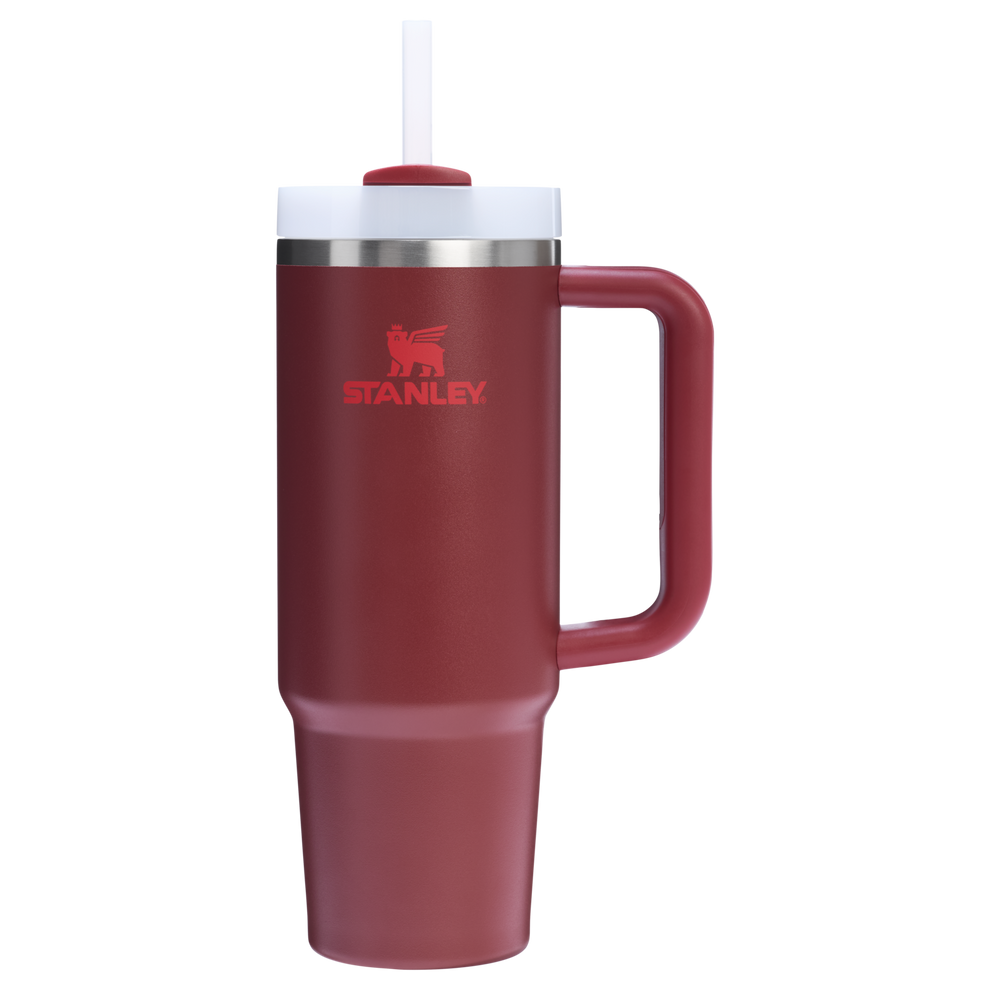Stanley 1913 Quencher® H2.0 FlowState™ Tumbler 0.89L in Cranberry | Front View