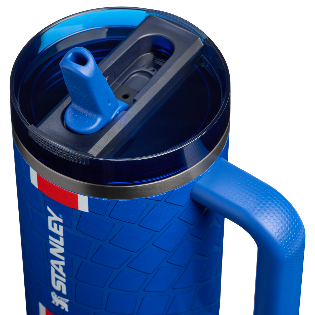 Stanley 1913 Stanley 1913 x Paris Saint-Germain Quencher® ProTour Flip Straw Tumbler 1.18L in PSG Nouveau | Deksel Gedetailleerd Bekijken