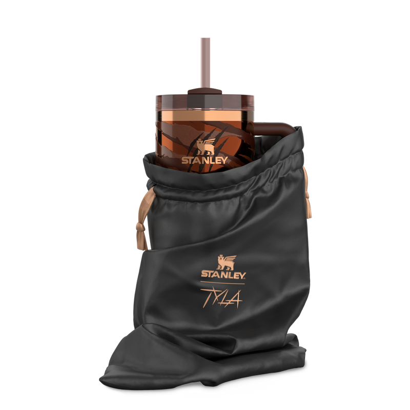 Stanley 1913 The Tyla Tyger Quencher H2.0 FlowState™ Tumbler 1.2L in Tyla Tyger | Vorderseite Anzeigen