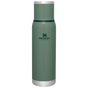 Próbka koloru dla Stanley 1913 Adventure To-Go Bottle 1L w Hammertone Green | Przód Zobacz