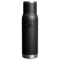 Próbka koloru dla Stanley 1913 Adventure To-Go Bottle 1L w Black 2.0 | Przód Zobacz