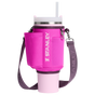 Campione per Stanley 1913 All Day Quencher Carry-All 1.18L in Violet Blossom | Frontale Visualizza