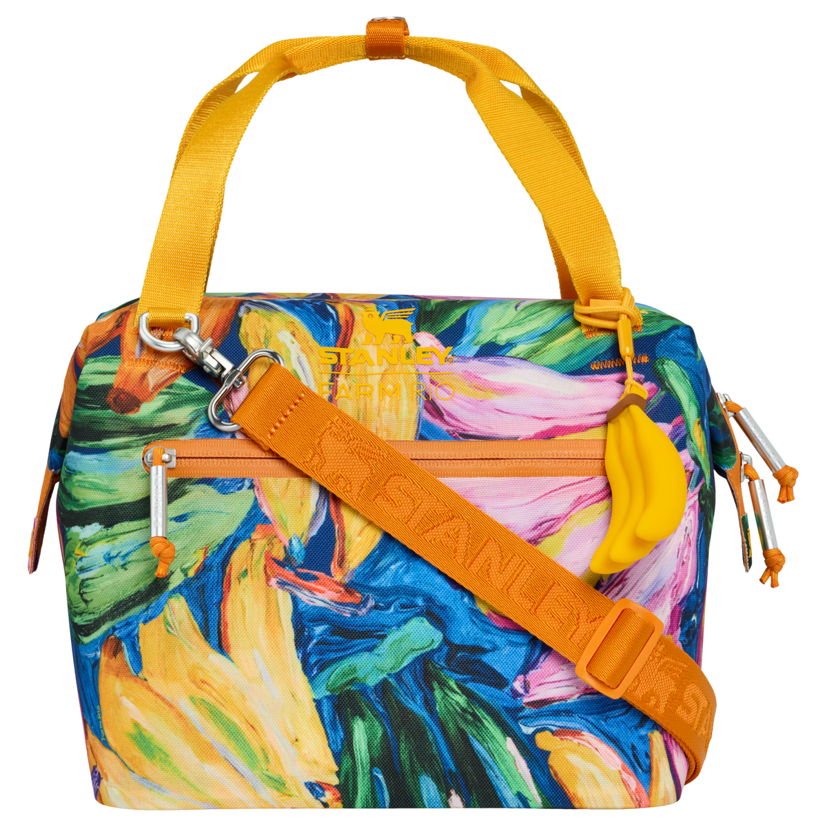 Stanley 1913 Stanley 1913 x FARM Rio All-Day Julienne Mini Cooler 7L in Farm Rio Painted Bananas | Vorderseite Anzeigen
