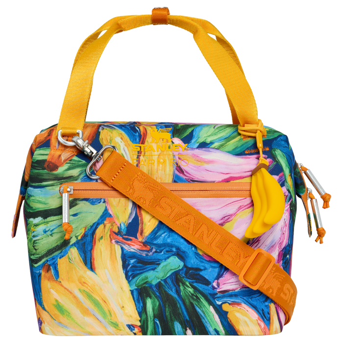 Stanley 1913 Stanley 1913 x FARM Rio All-Day Julienne Mini Cooler 7L in Farm Rio Painted Bananas | Vorderseite Anzeigen