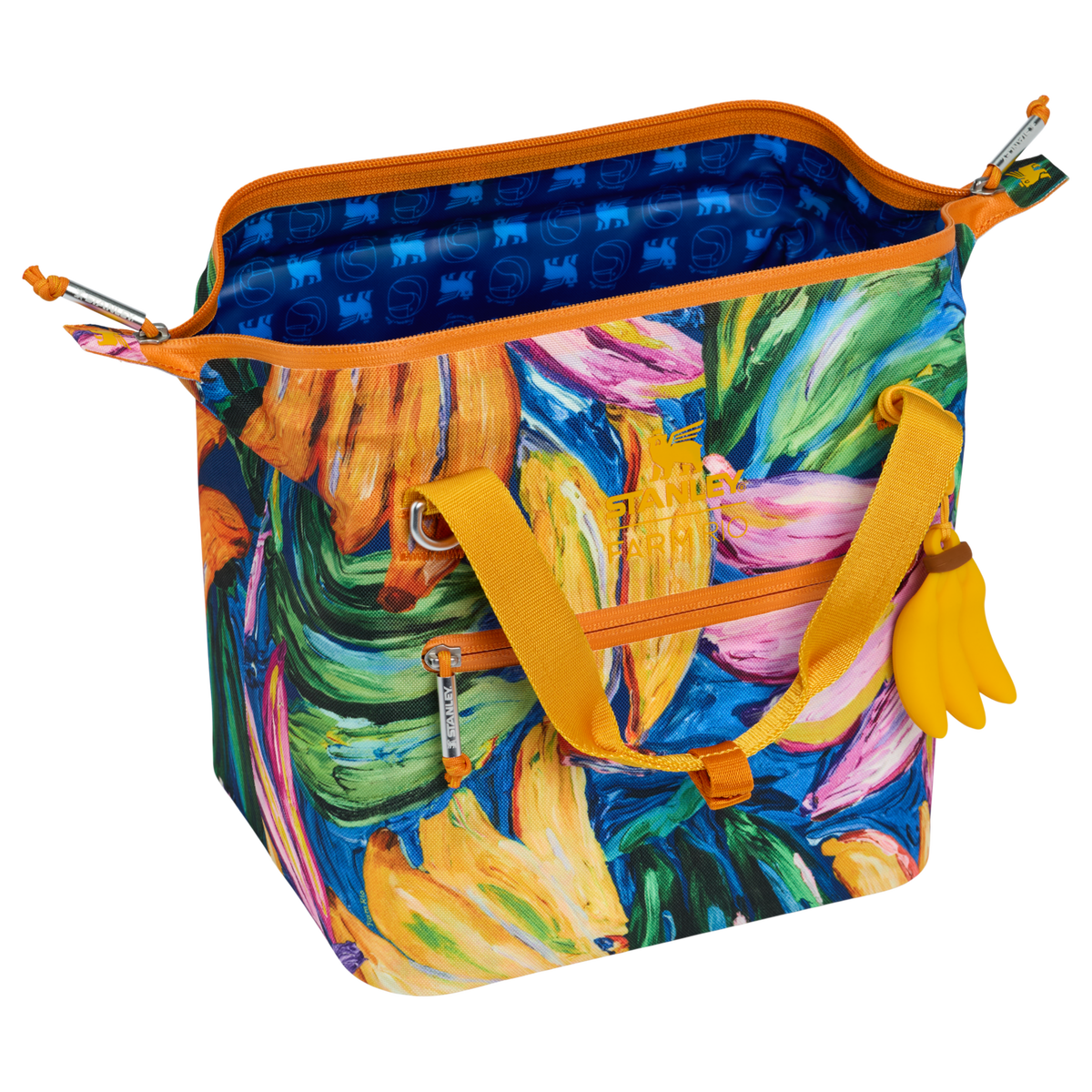 Stanley 1913 Stanley 1913 x FARM Rio All-Day Julienne Mini Cooler 7L in Farm Rio Painted Bananas | Öffnen Anzeigen