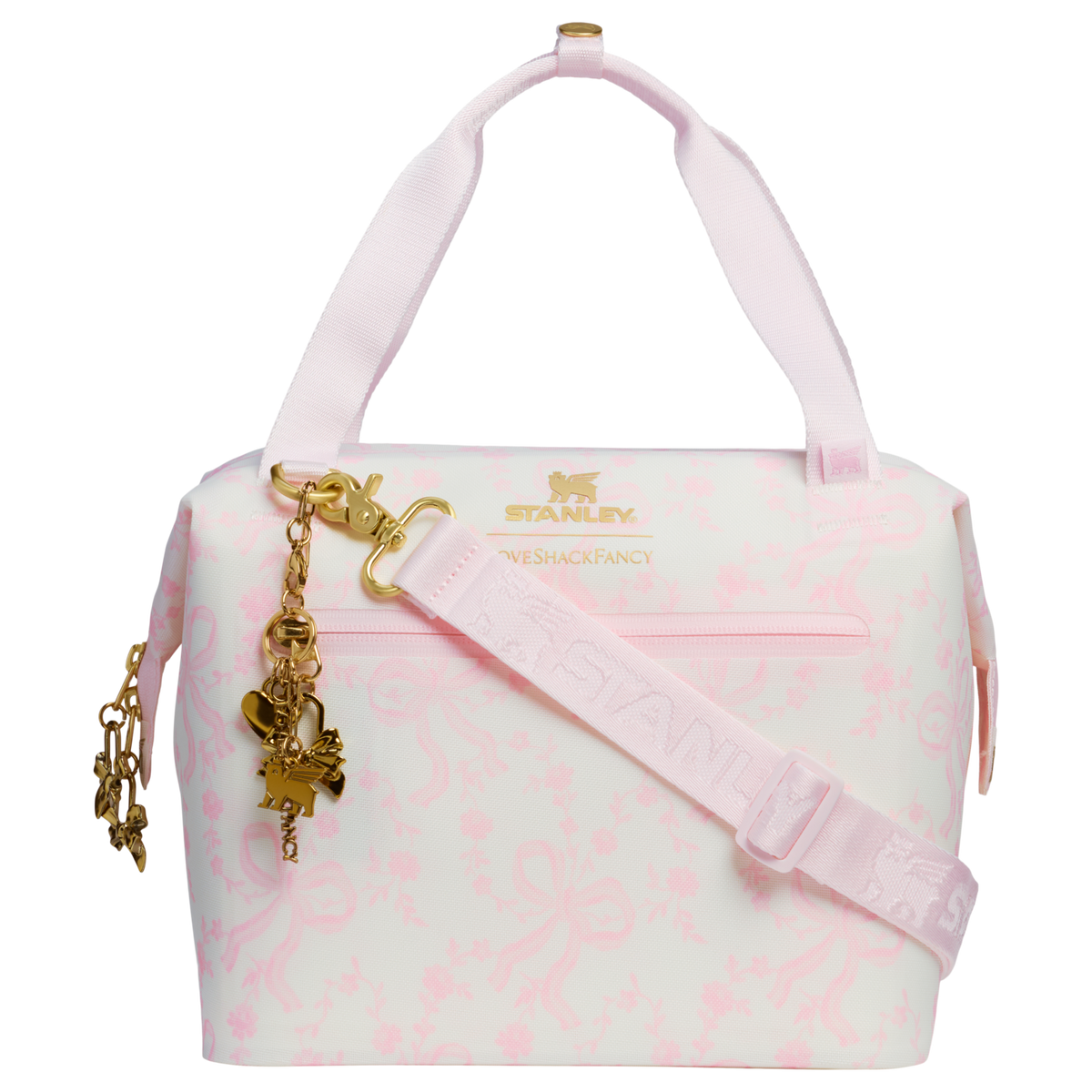Stanley 1913 Stanley 1913 x LoveShackFancy All-Day Julienne Mini Cooler 7L dans Coquette Bow - Chantilly | Recto Afficher