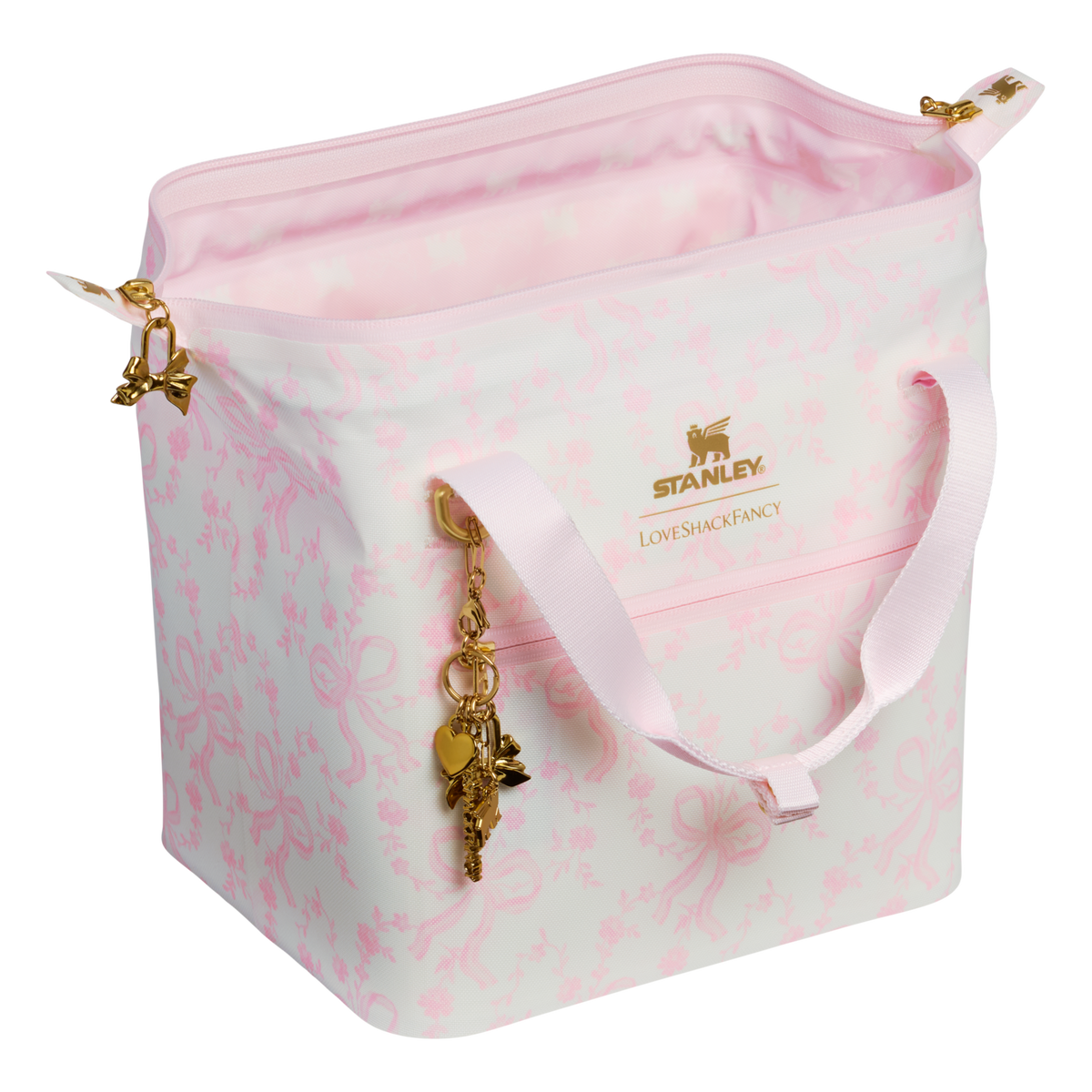 Stanley 1913 Stanley 1913 x LoveShackFancy All-Day Julienne Mini Cooler 7L dans Coquette Bow - Chantilly | Ouvrir Afficher