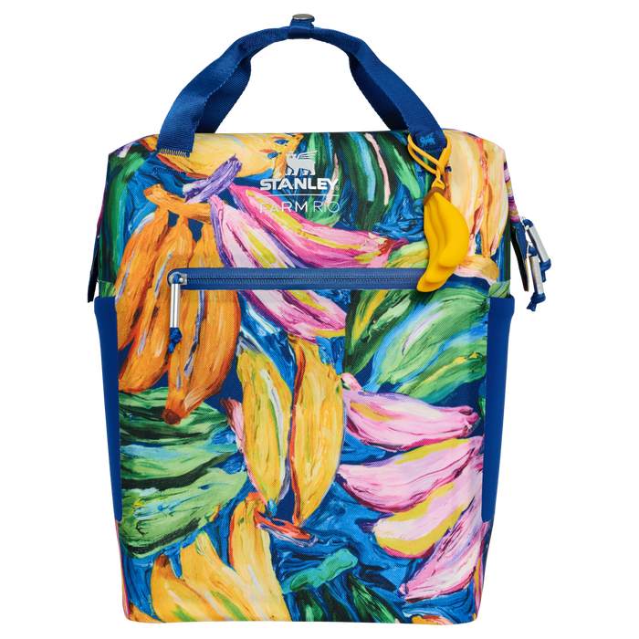 Stanley 1913 Stanley 1913 x FARM Rio All-Day Madeleine Mini Soft Cooler 13.2L dans Farm Rio Painted Bananas | Recto Retour Afficher