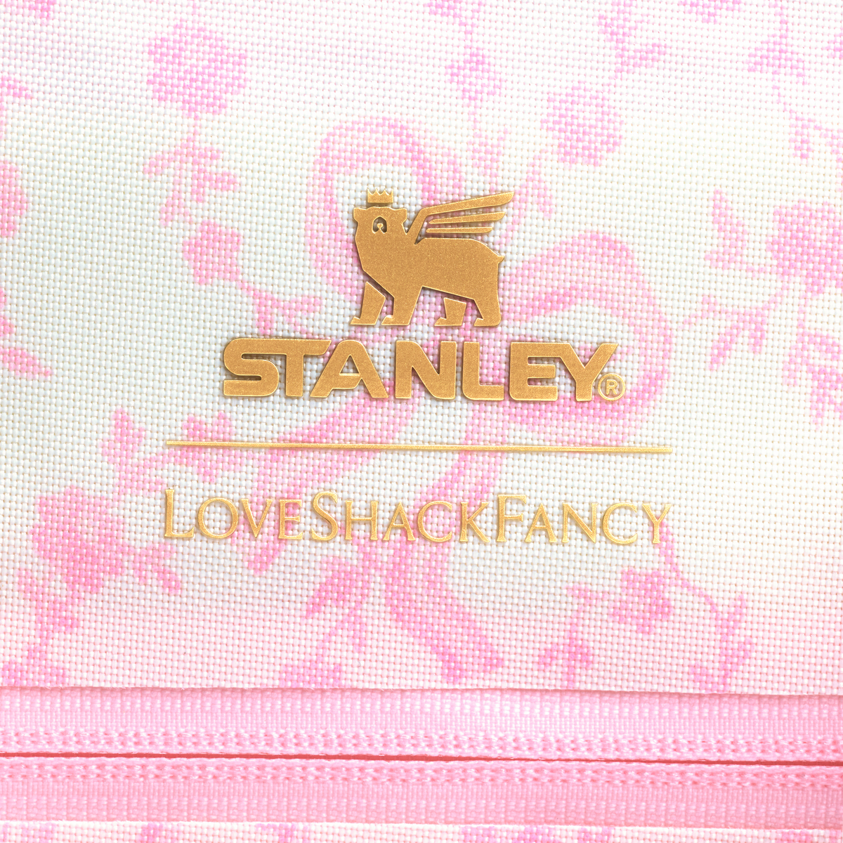 Stanley 1913 Stanley 1913 x LoveShackFancy All-Day Madeleine Mini Soft Cooler 13.2L in Coquette Bow - Chantilly | Back Detailed View