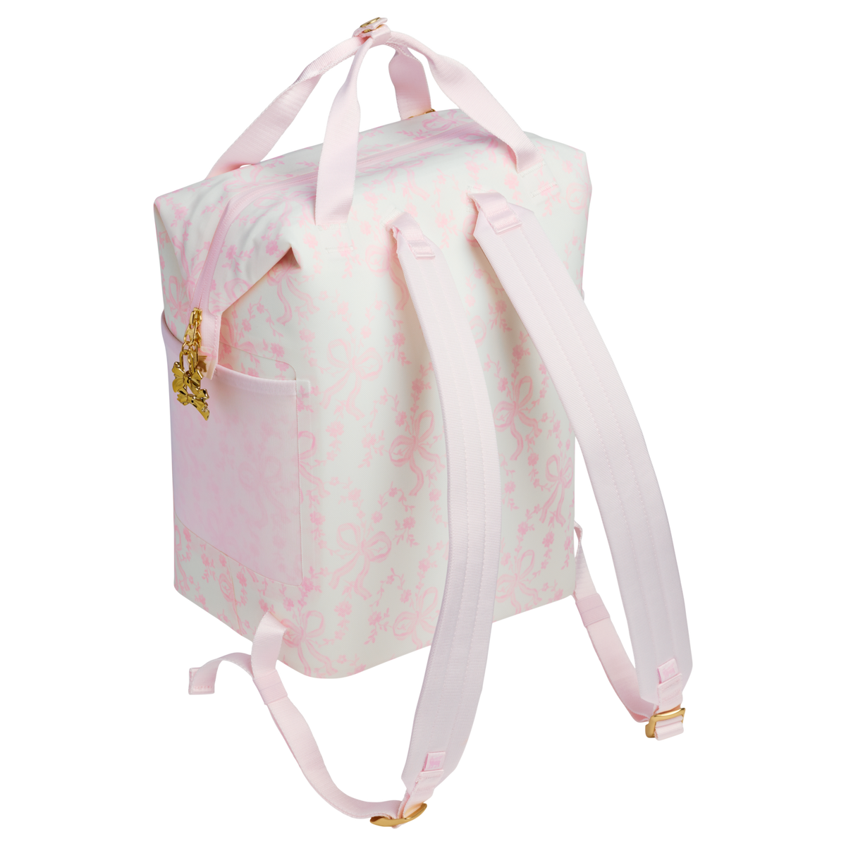 Stanley 1913 Stanley 1913 x LoveShackFancy All-Day Madeleine Mini Soft Cooler 13.2L in Coquette Bow - Chantilly | Back View