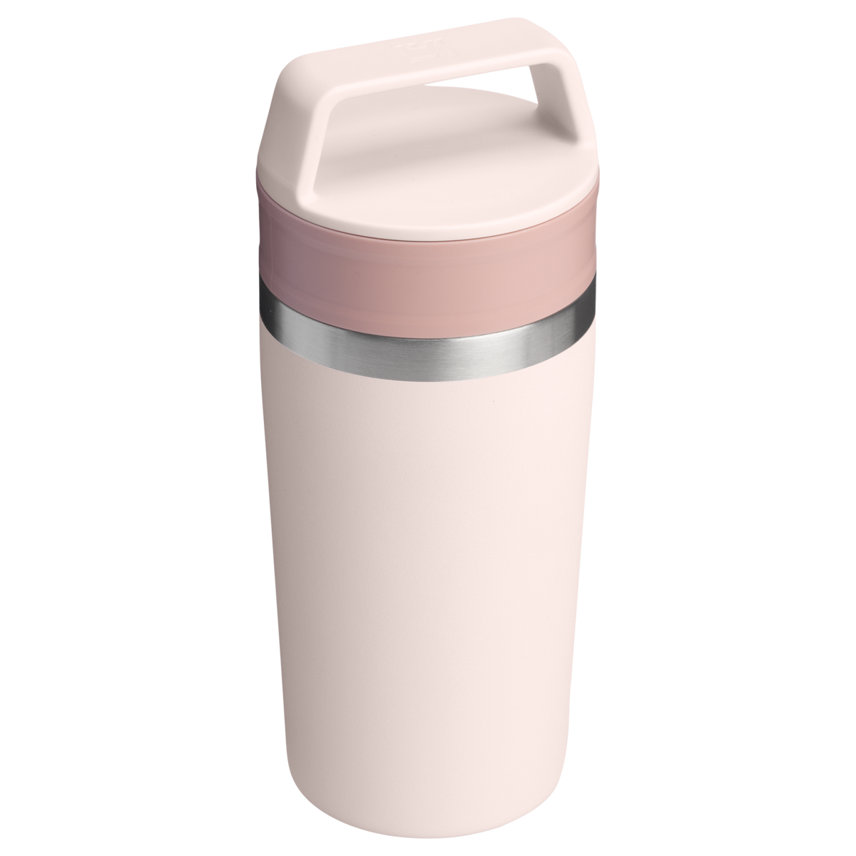 Stanley 1913 Café-To-Go Travel Mug 0.47L in Rose Quartz | Back View