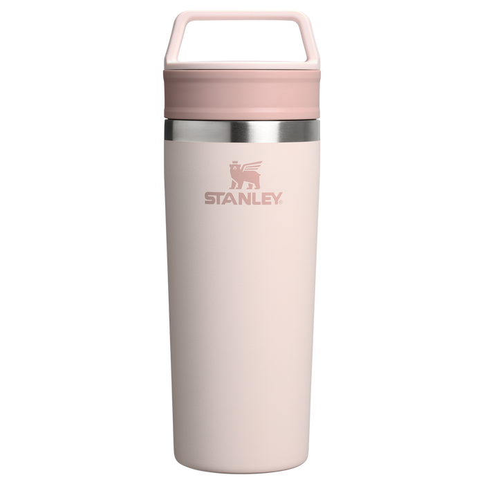Stanley 1913 Café-To-Go Travel Mug 0.47L in Rose Quartz | Front View