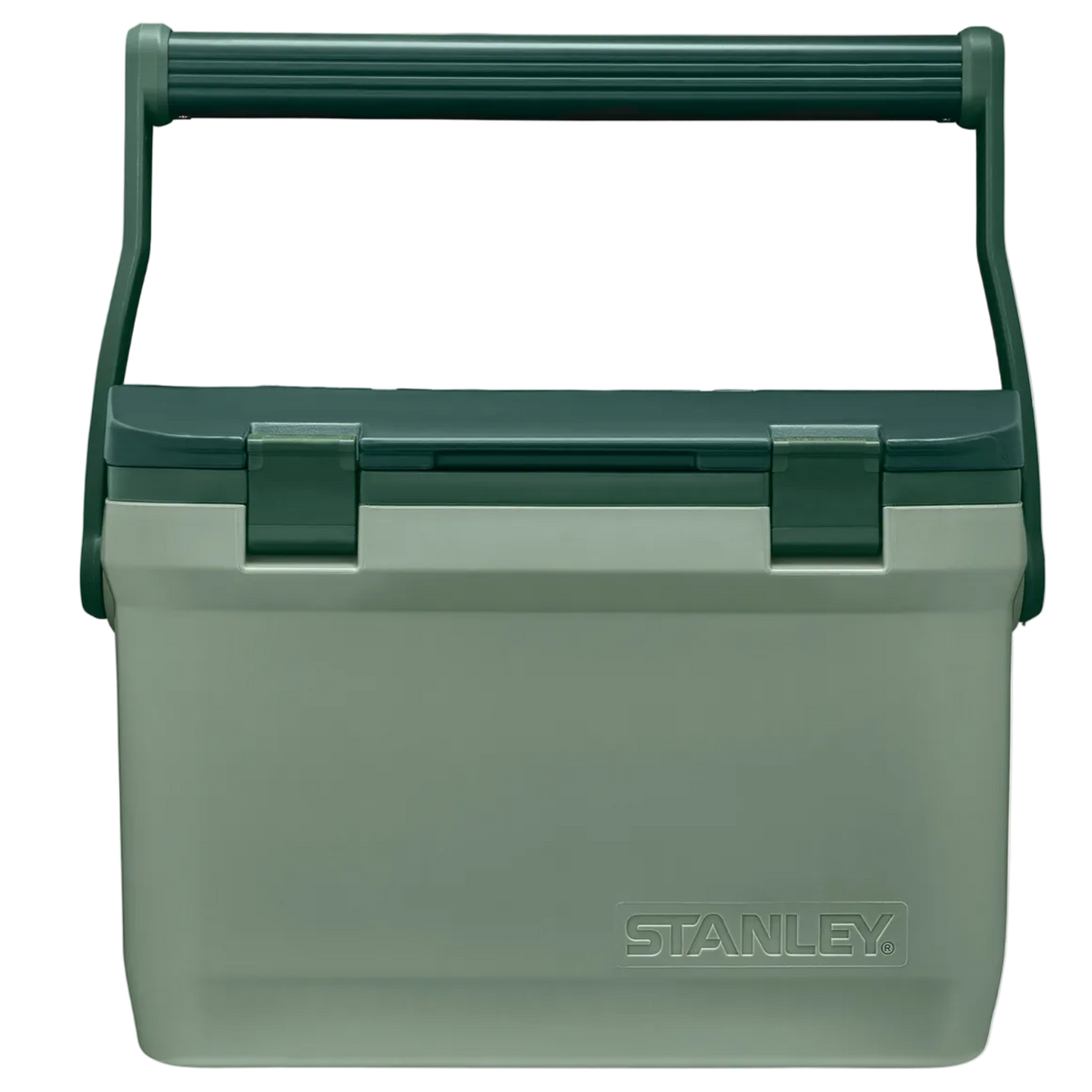 Stanley 1913 Adventure Easy Carry Outdoor Cooler 15.L in Stanley Green | Vorderseite Anzeigen
