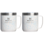 Swatch for Stanley 1913 Stanley 1913 x LoveShackFancy Camp Mug Set 0.35L en Coquette Bow - Winter Ice | Delante Ver
