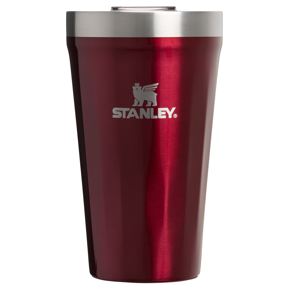 Stanley 1913 Everyday Textured Tumbler 0.47L in Garnet Shine | Vorderseite Anzeigen