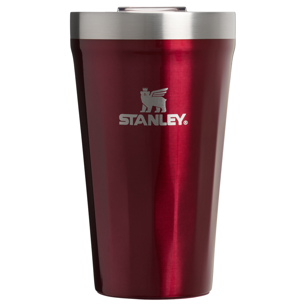 Stanley 1913 Everyday Textured Tumbler 0.47L in Garnet Shine | Vorderseite Anzeigen