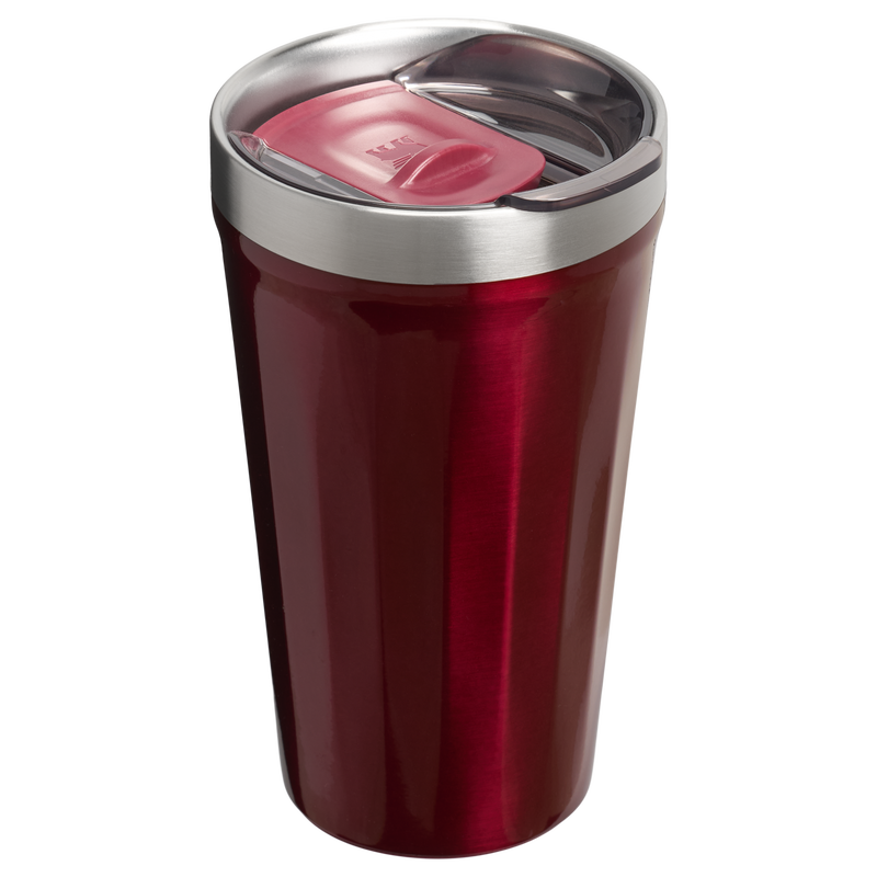 Stanley 1913 Everyday Textured Tumbler 0.47L in Garnet Shine | Zurück Anzeigen