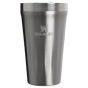 Farbmuster für Stanley 1913 Everyday Textured Tumbler 0.47L in Stainless Steel Ash | Vorderseite Anzeigen