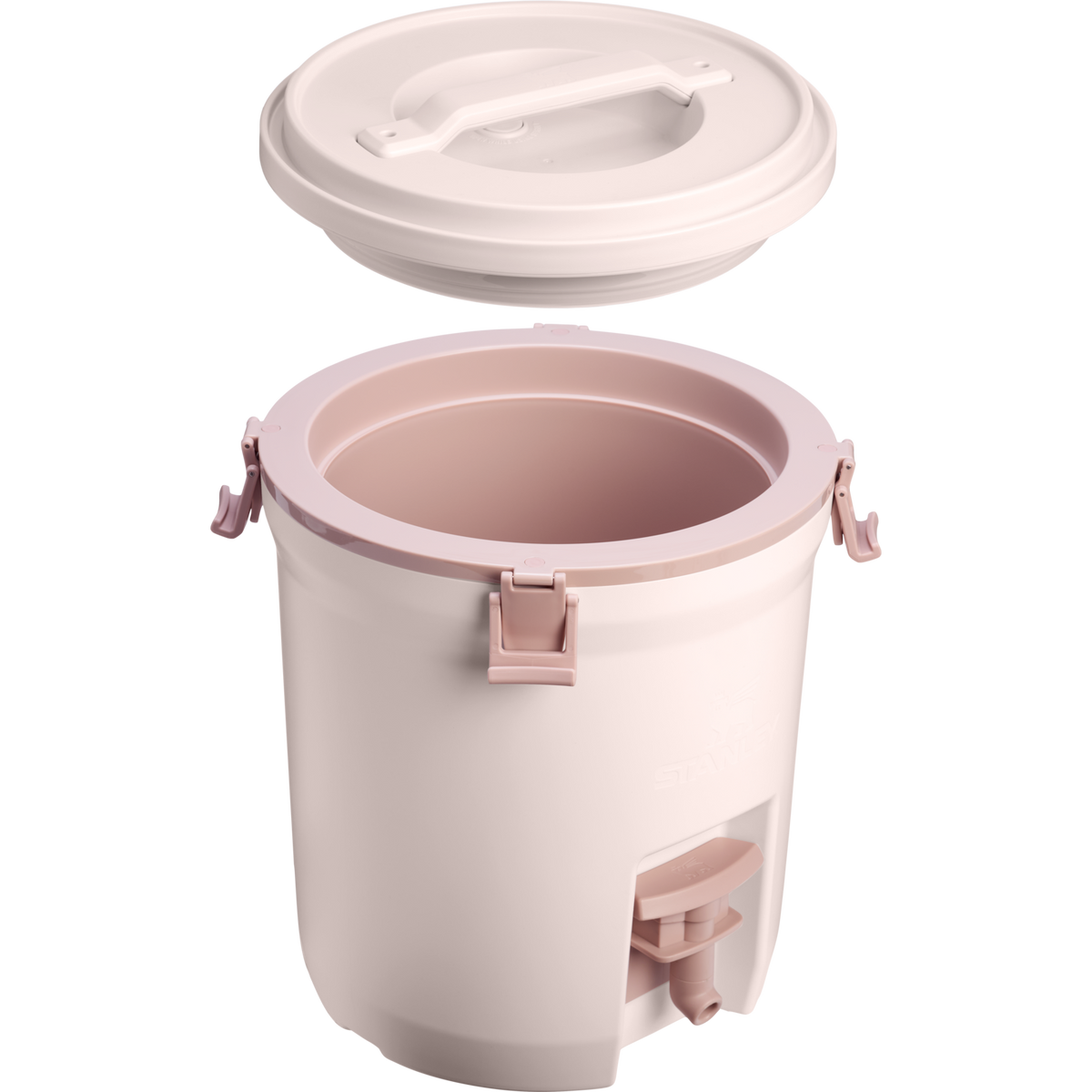 Stanley 1913 Fast Flow Water Jug 7.5L en Rose Quartz | Sección transversal Ver