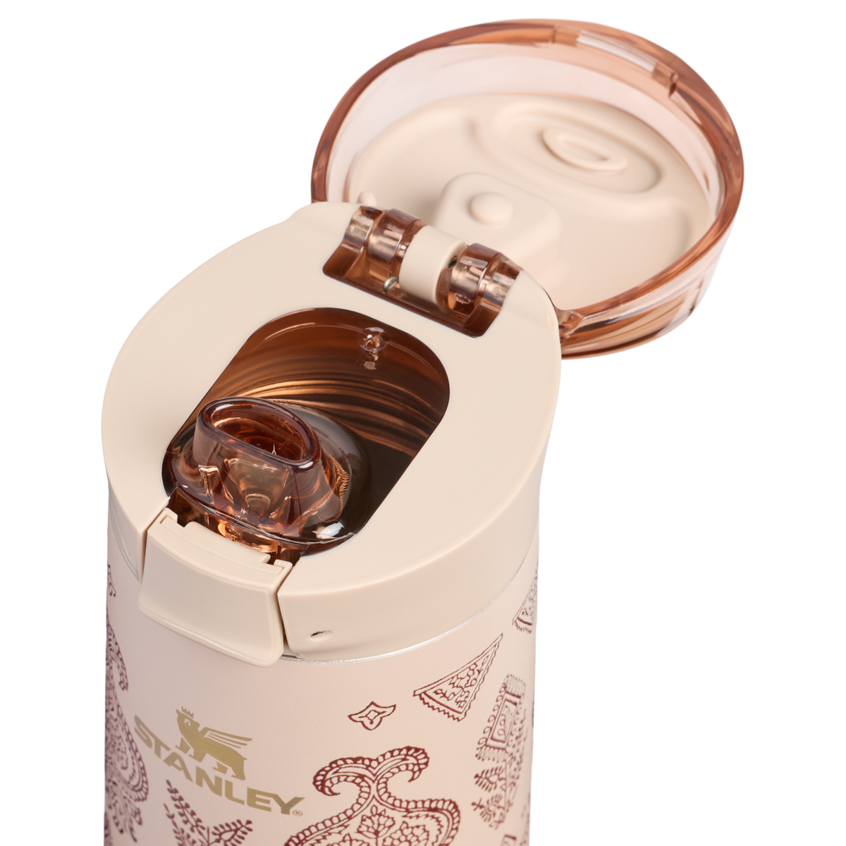 Stanley 1913 Flowstate™ Spring Bottle 0.59L en Deepa Brown Sugar | Tapa Detallado Ver