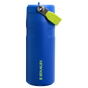 Farbmuster für Stanley 1913 IceFlow™ Bottle Flip Straw 2.0 0.47L in Cobalt Chartreuse | Vorderseite Anzeigen