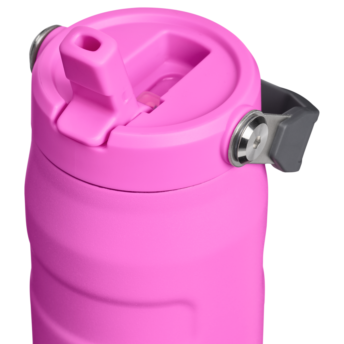 Stanley 1913 IceFlow™ Bottle Flip Straw 2.0 0.71L in Hot Pink | Deckel Detailliert Anzeigen