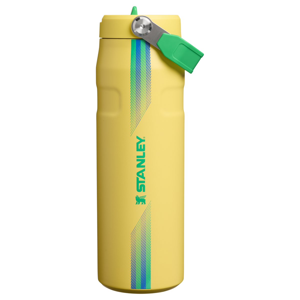 Stanley 1913 IceFlow™ Bottle Flip Straw 2.0 0.71L w Team Yellow Green | Przód Zobacz
