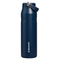 Campione per Stanley 1913 IceFlow™ Bottle Flip Straw 2.0 1.06L in Dark Navy | Frontale Visualizza