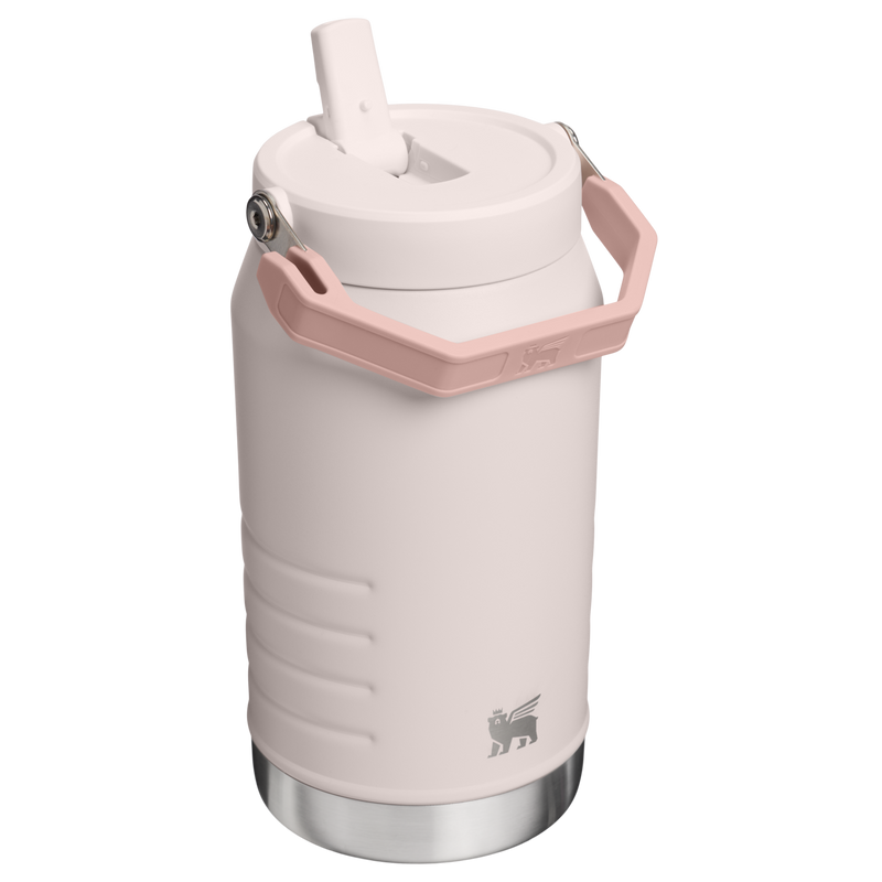 Stanley 1913 The IceFlow™ Flip Straw 2.0 Jug 1.90L dans Rose Quartz | Retour Afficher
