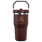 Kleurstaal voor Stanley 1913 IceFlow™ Flip Straw 2.0 Tumbler 0.59L in Coffee | Voorkant Bekijken