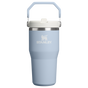 Kleurstaal voor Stanley 1913 IceFlow™ Flip Straw 2.0 Tumbler 0.59L in Blue Dream Stone | Voorkant Bekijken