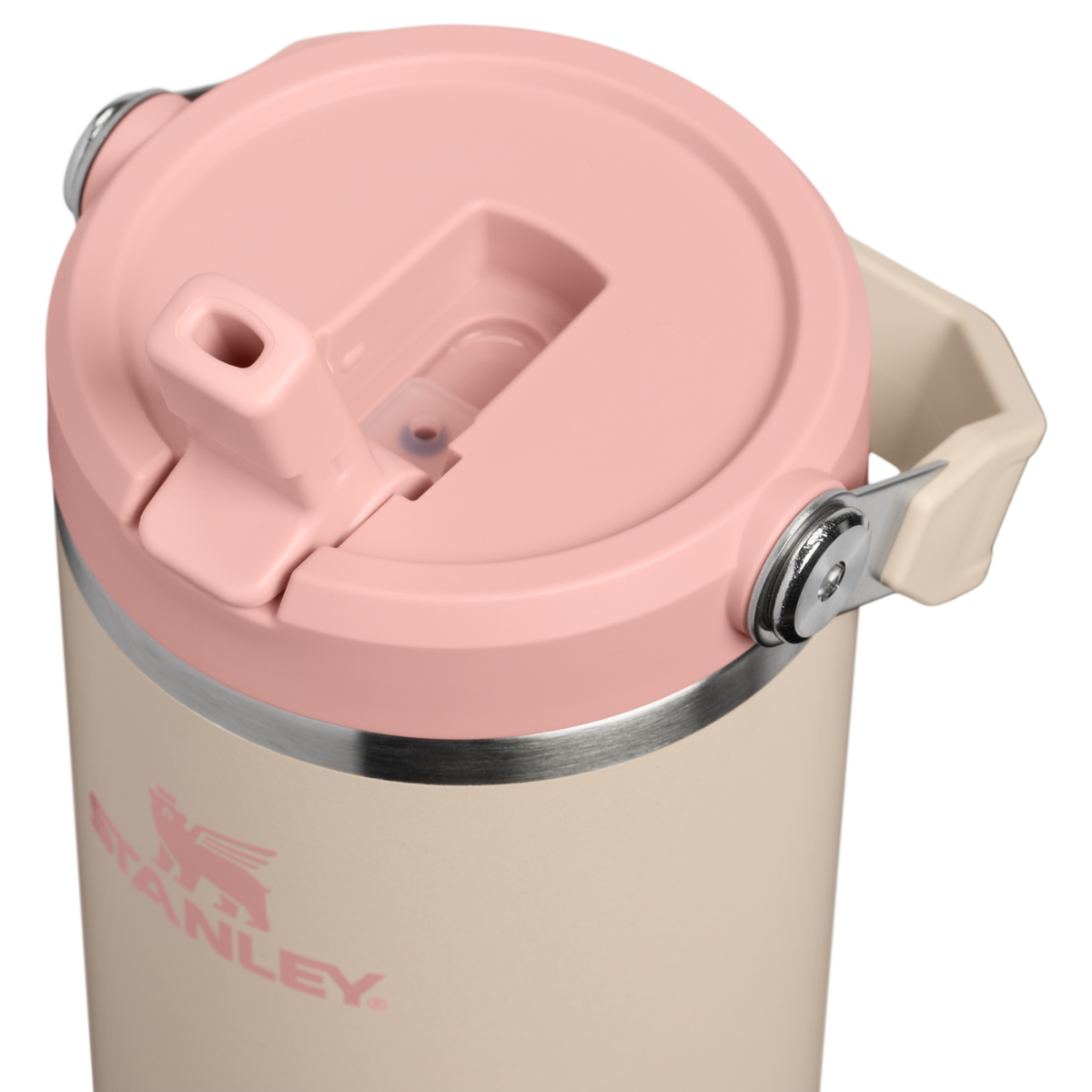 Stanley 1913 IceFlow™ Flip Straw 2.0 Tumbler 0.89L in Champagne | Deckel Detailliert Anzeigen