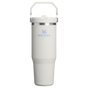 Farbmuster für Stanley 1913 IceFlow™ Flip Straw 2.0 Tumbler 0.89L in Pale Stone Speckle | Vorderseite Anzeigen